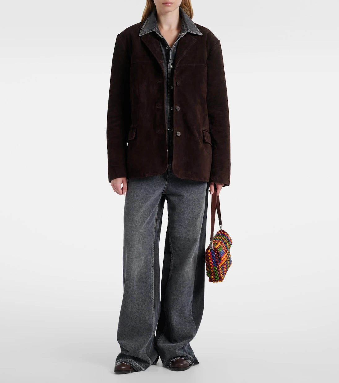 Staud - Corrine suede jacket