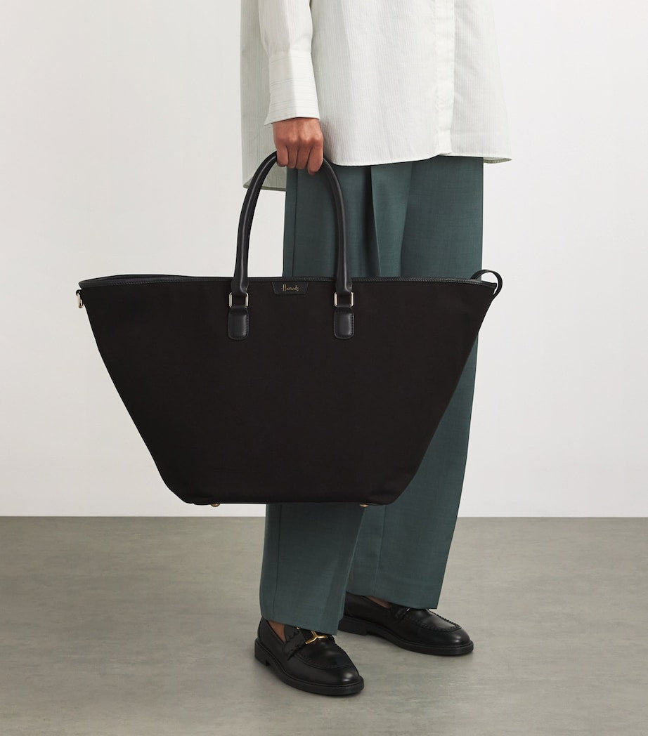 Large Canvas Slouchy Tote Bag CREAM