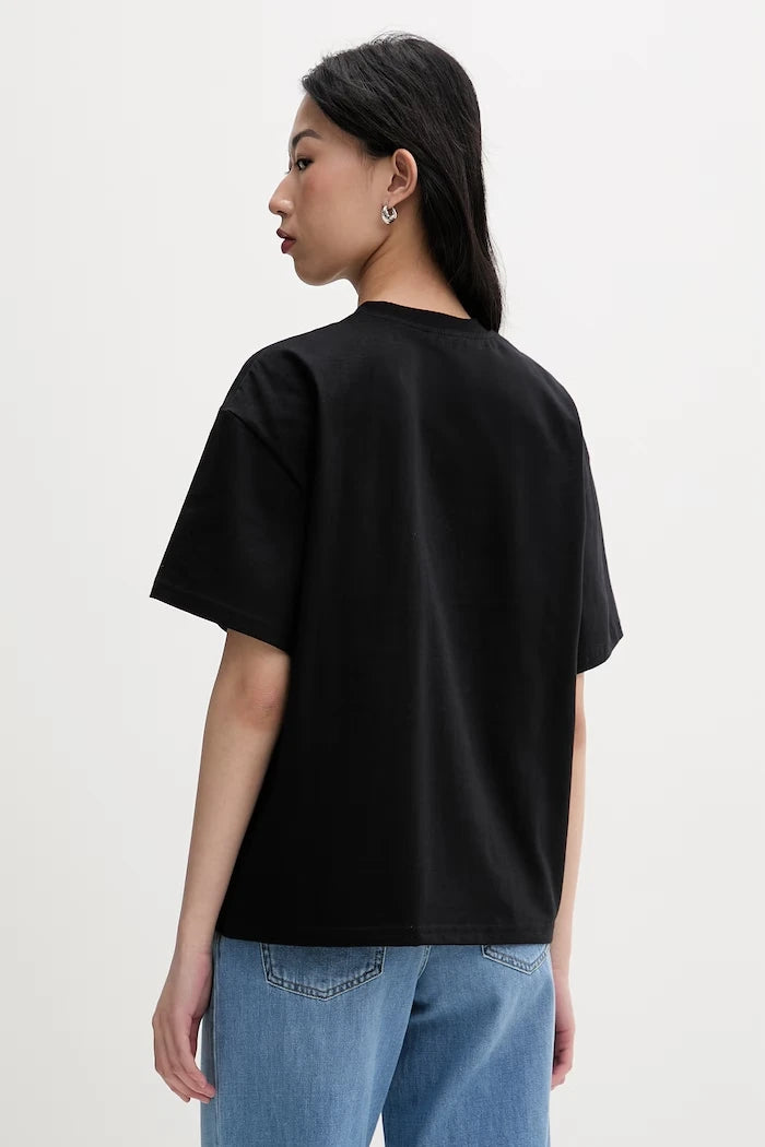 La Mania oversized kadın pamuklu tişört CARENA