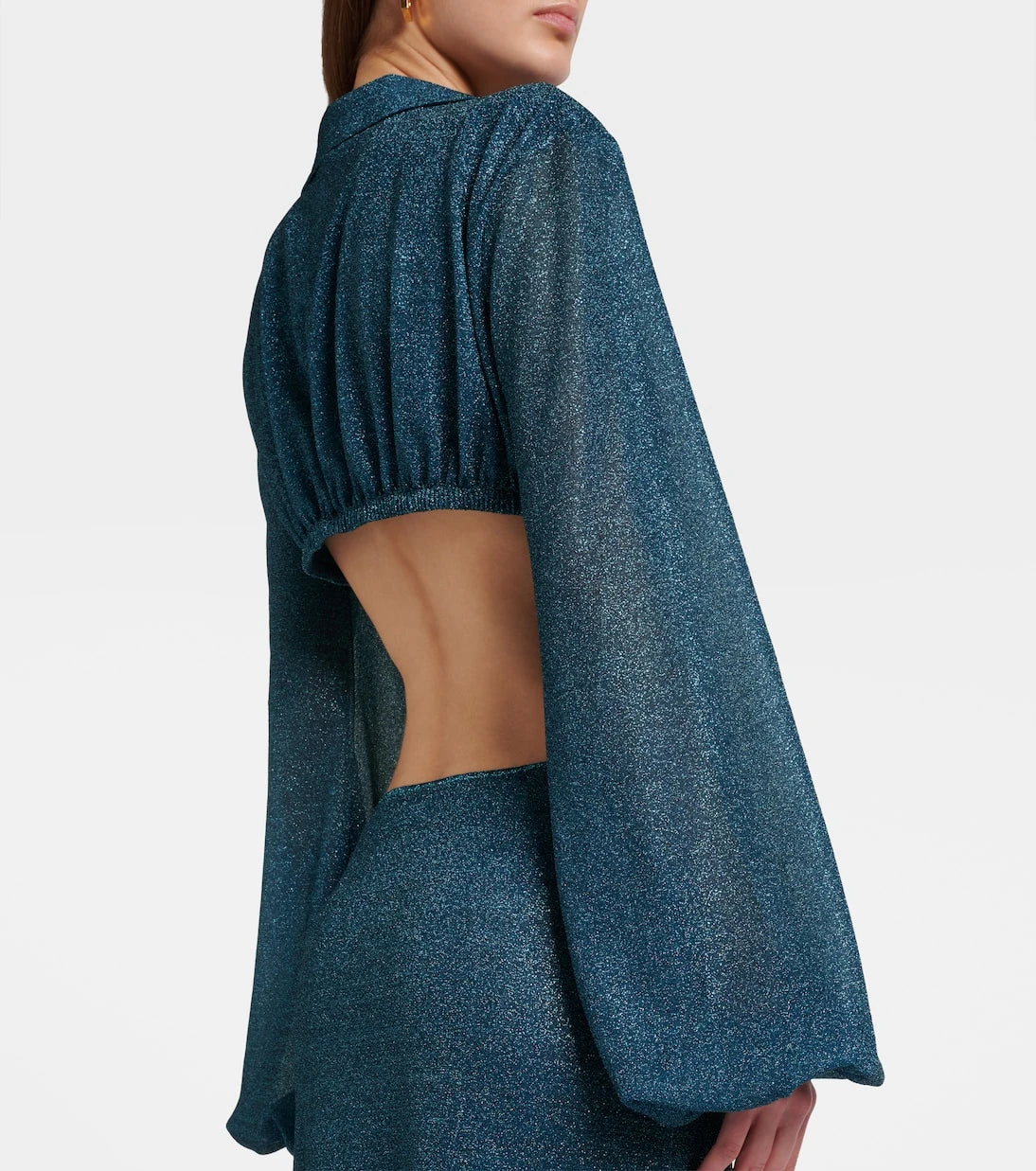 Oséree - Lumière cutout ring-detail maxi dress