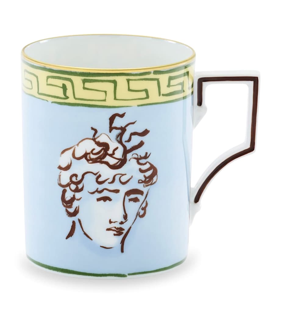 GINORI 1735 Porcelain Il Viaggio di Nettuno Mug