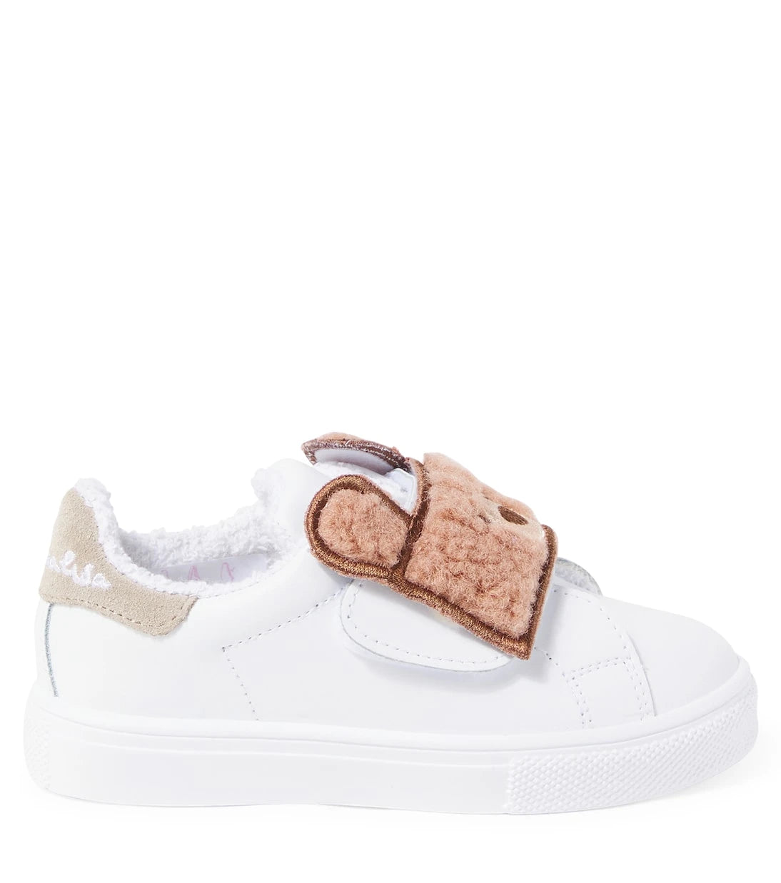 Monnalisa - Bear leather sneakers
