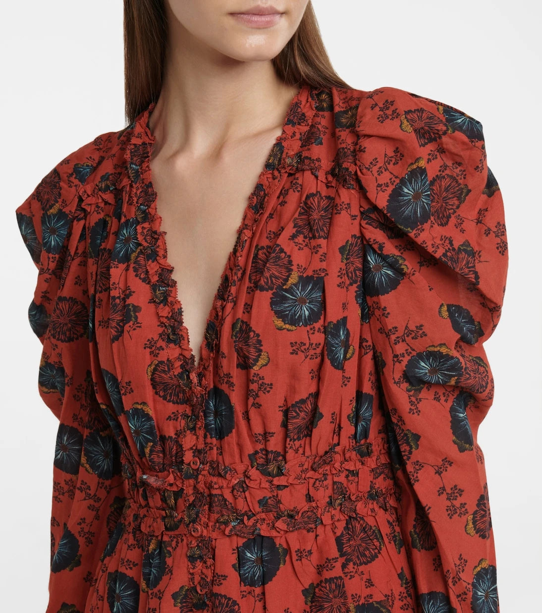 Ulla Johnson - Windsor floral cotton-blend minidress
