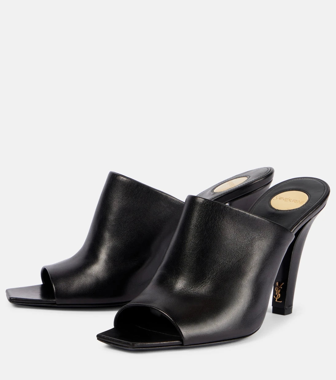 Saint Laurent - Jill 95 leather mules