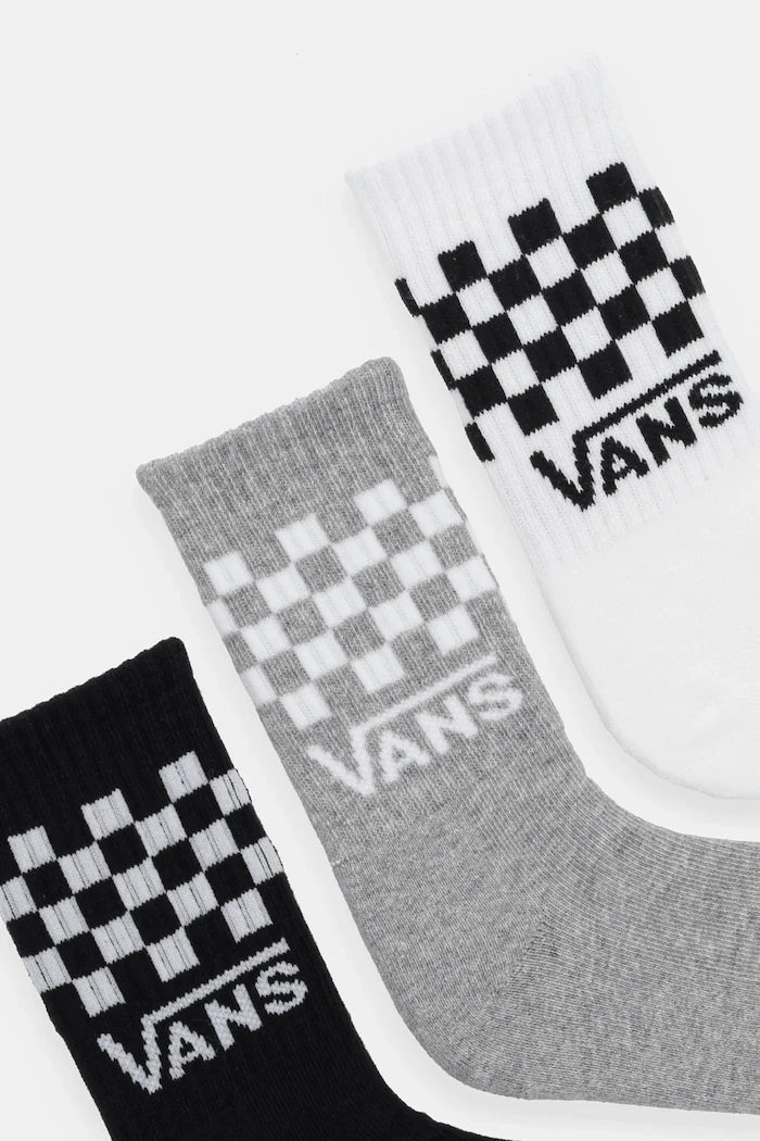 Çocuk Vans Classic Check Crew Çorapları (3'lü)
