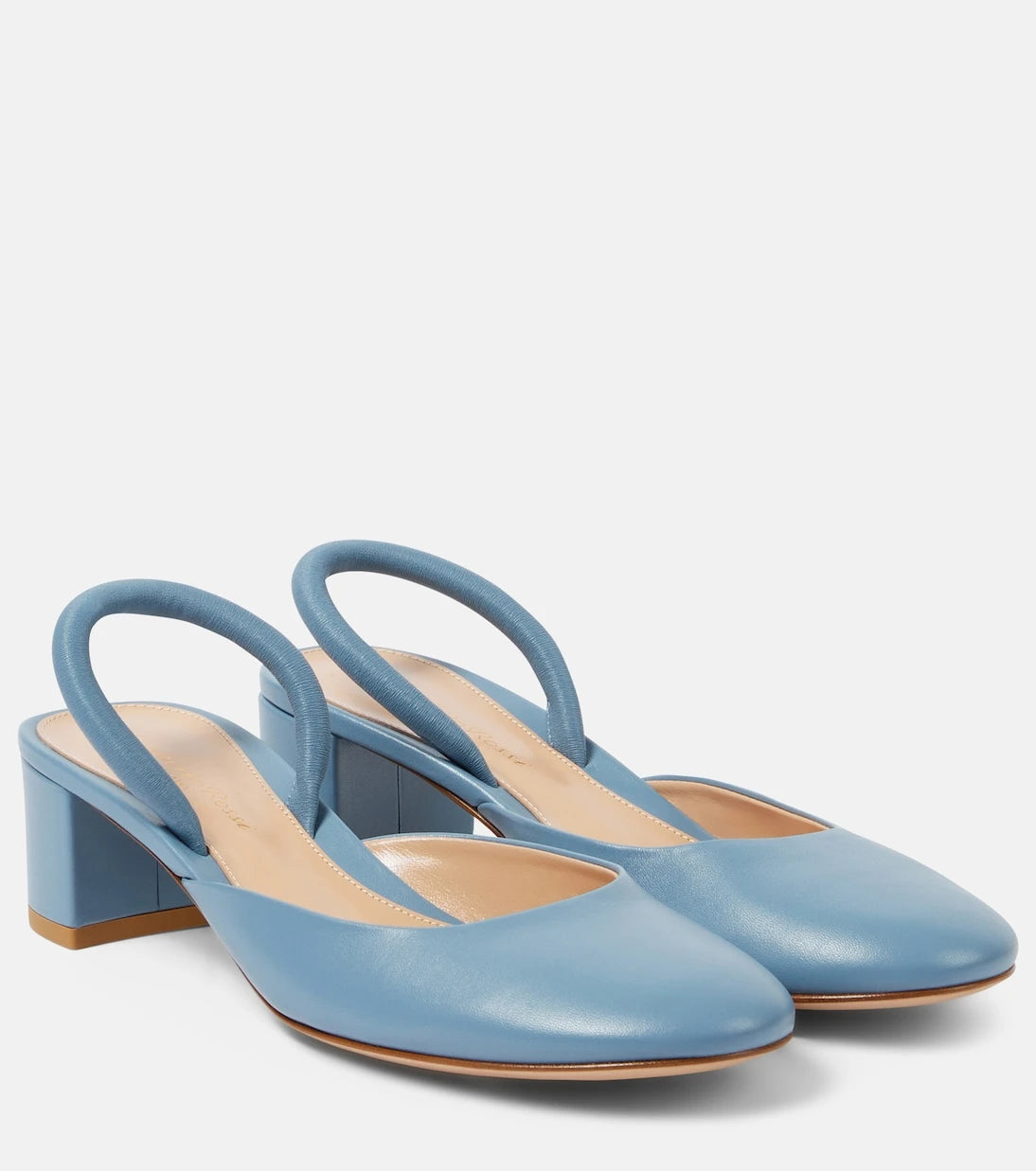 Gianvito Rossi - Tivoli leather mules