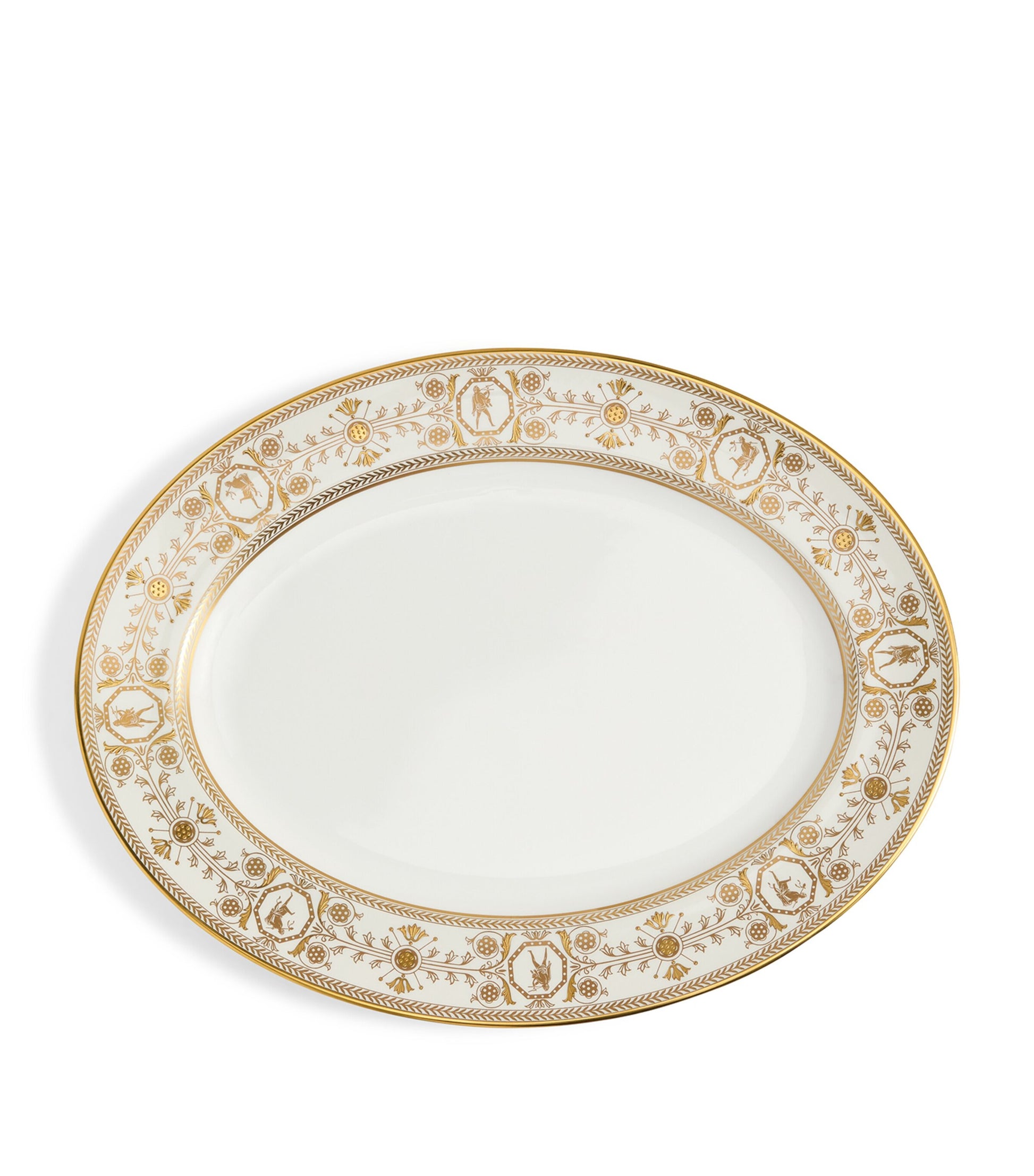 Bone China Bacchus Oval Platter (39cm)