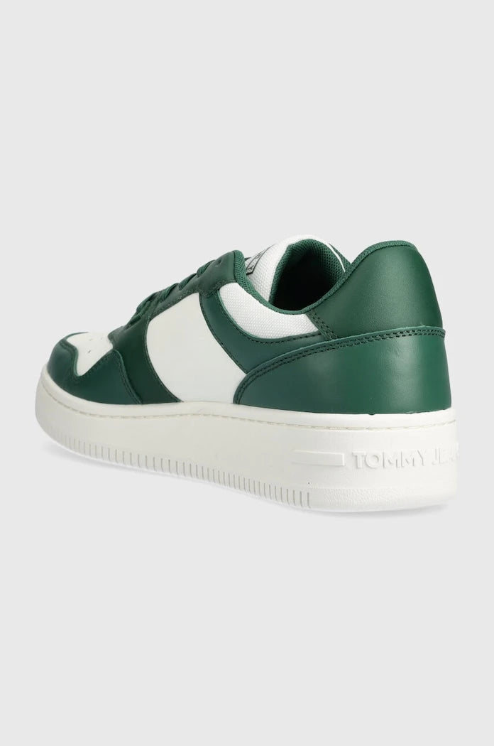 Кожени маратонки Tommy Jeans TJM RETRO BASKET ESS