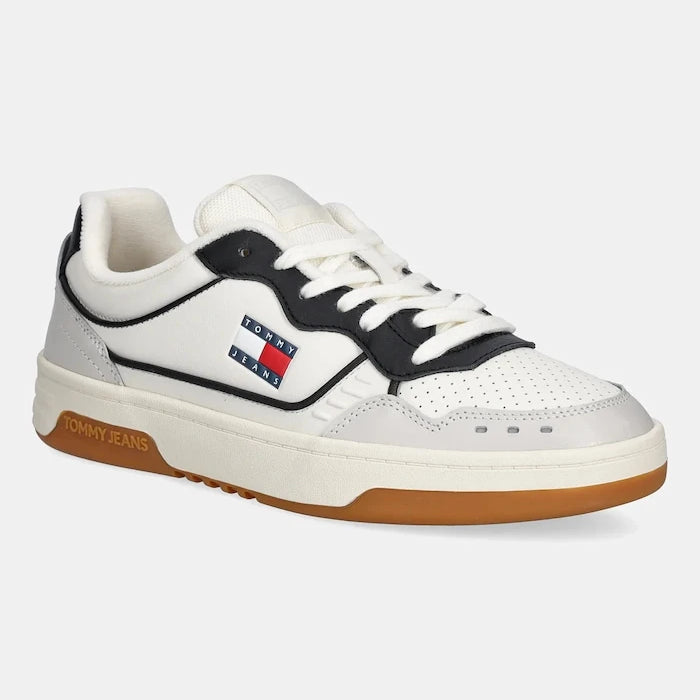 Кожени маратонки Tommy Jeans TJM CUPSOLE ELEVATED LEATHER