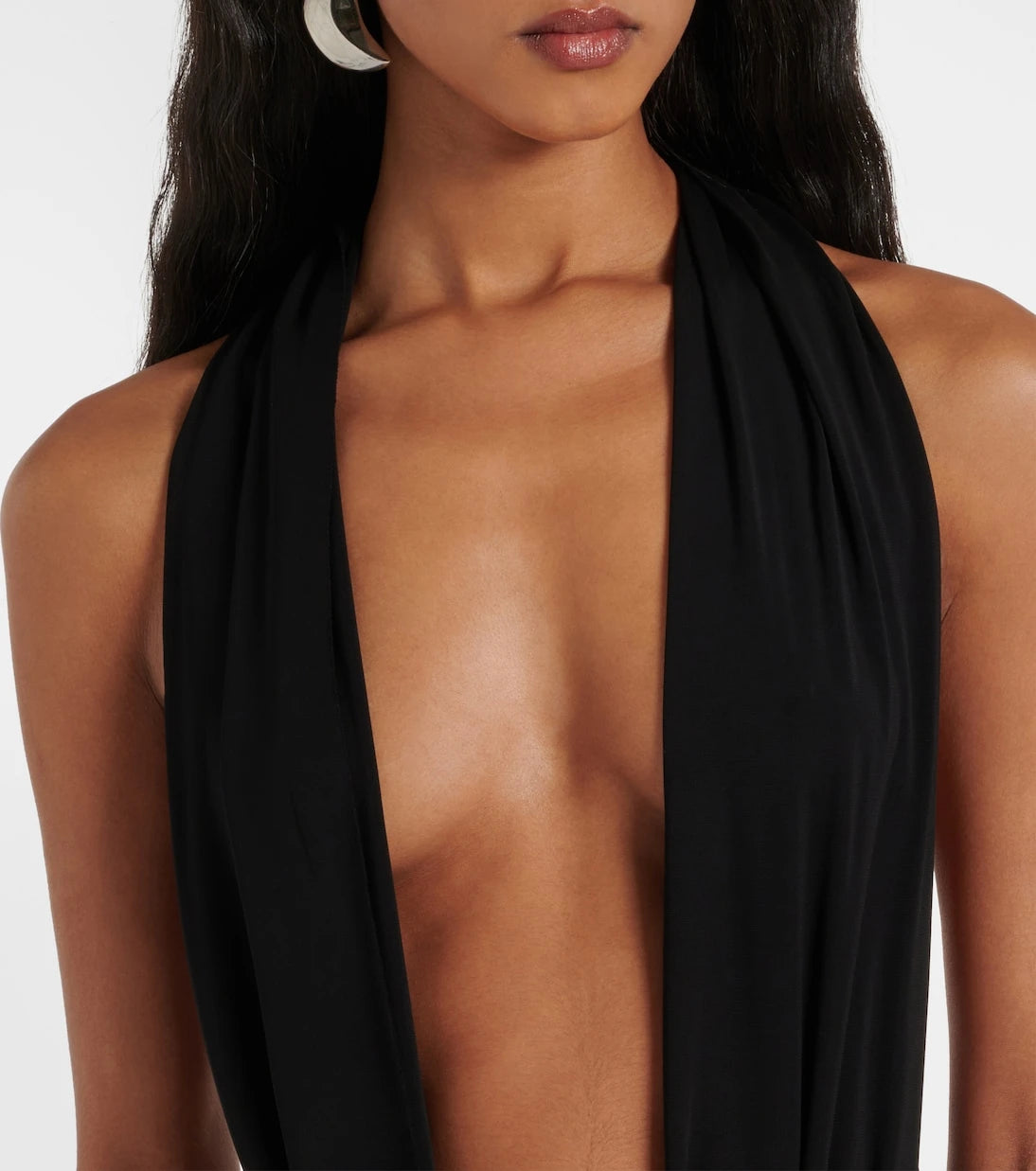 Christopher Esber - Trapeze draped jersey gown