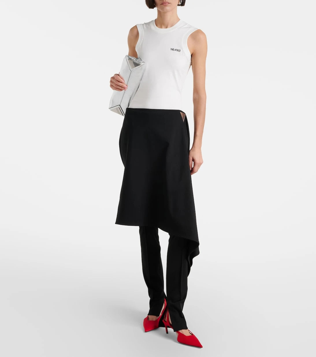The Attico - Satin pumps