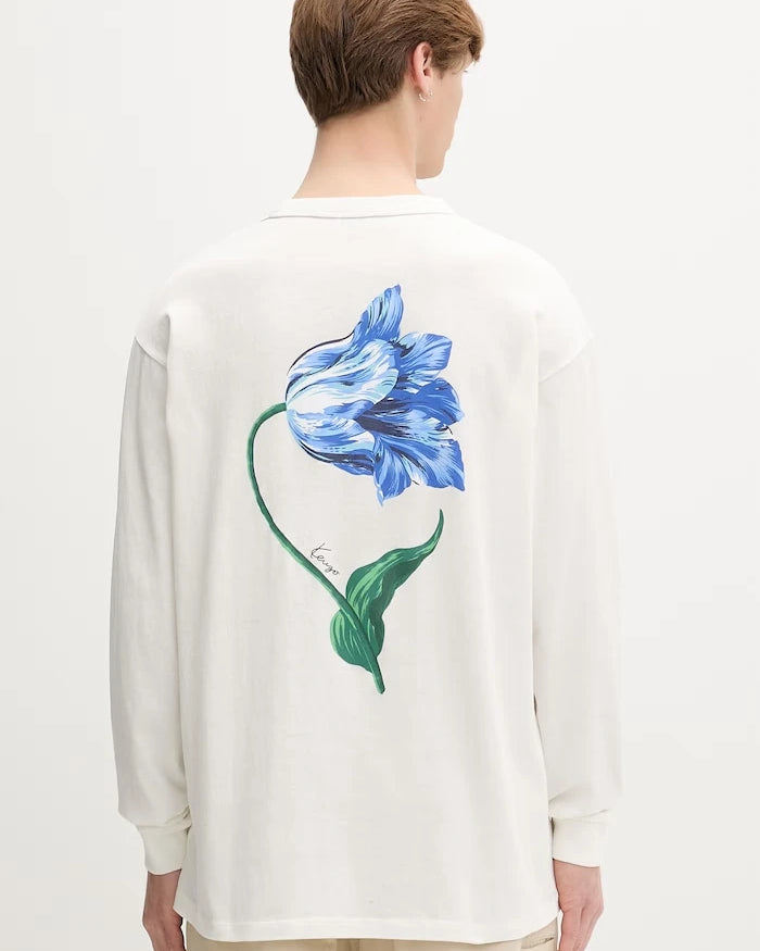 Kenzo блуза с дълги ръкави мъжка от памук