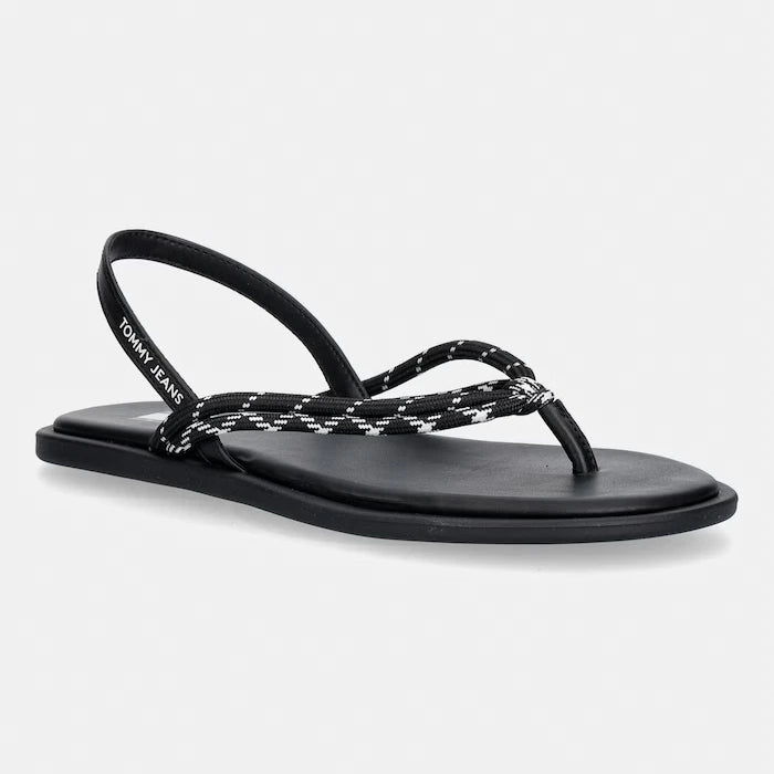 Tommy Jeans kadın sandalet TJW CASUAL ROPE SANDAL