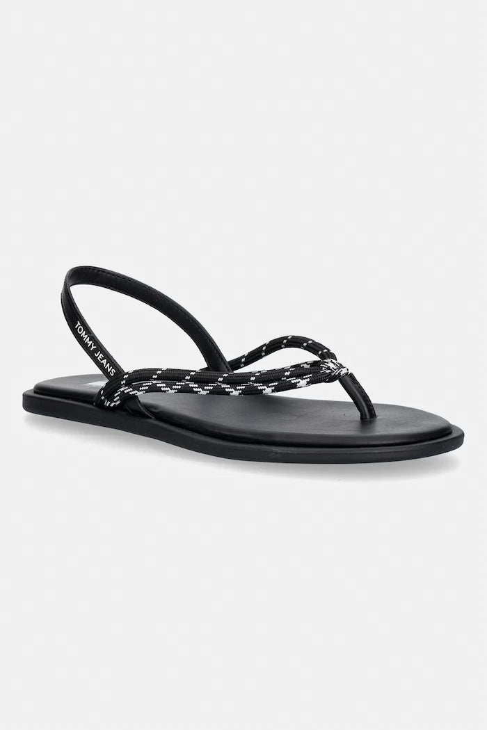 Tommy Jeans kadın sandalet TJW CASUAL ROPE SANDAL