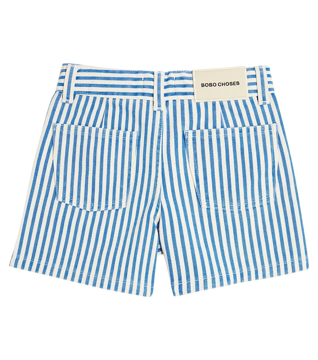 Bobo Choses - Logo striped cotton shorts