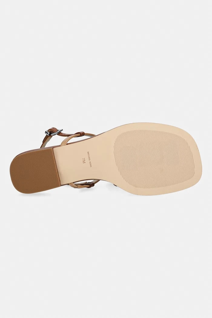 MICHAEL Michael Kors сандали дамски от кожа Jacie Thong Sandal