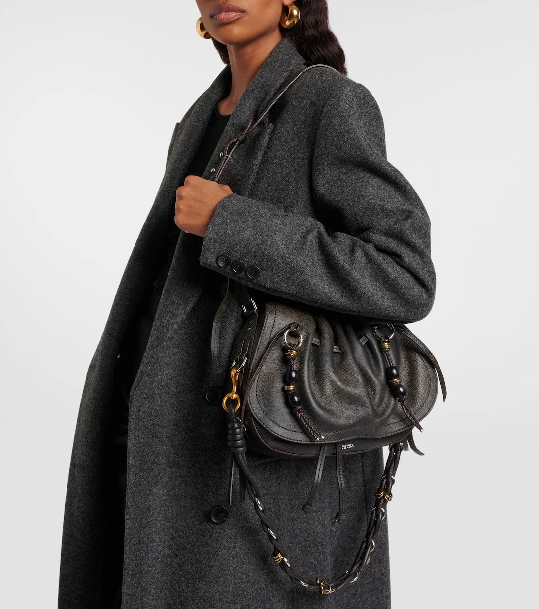 Isabel Marant - Bolton leather shoulder bag
