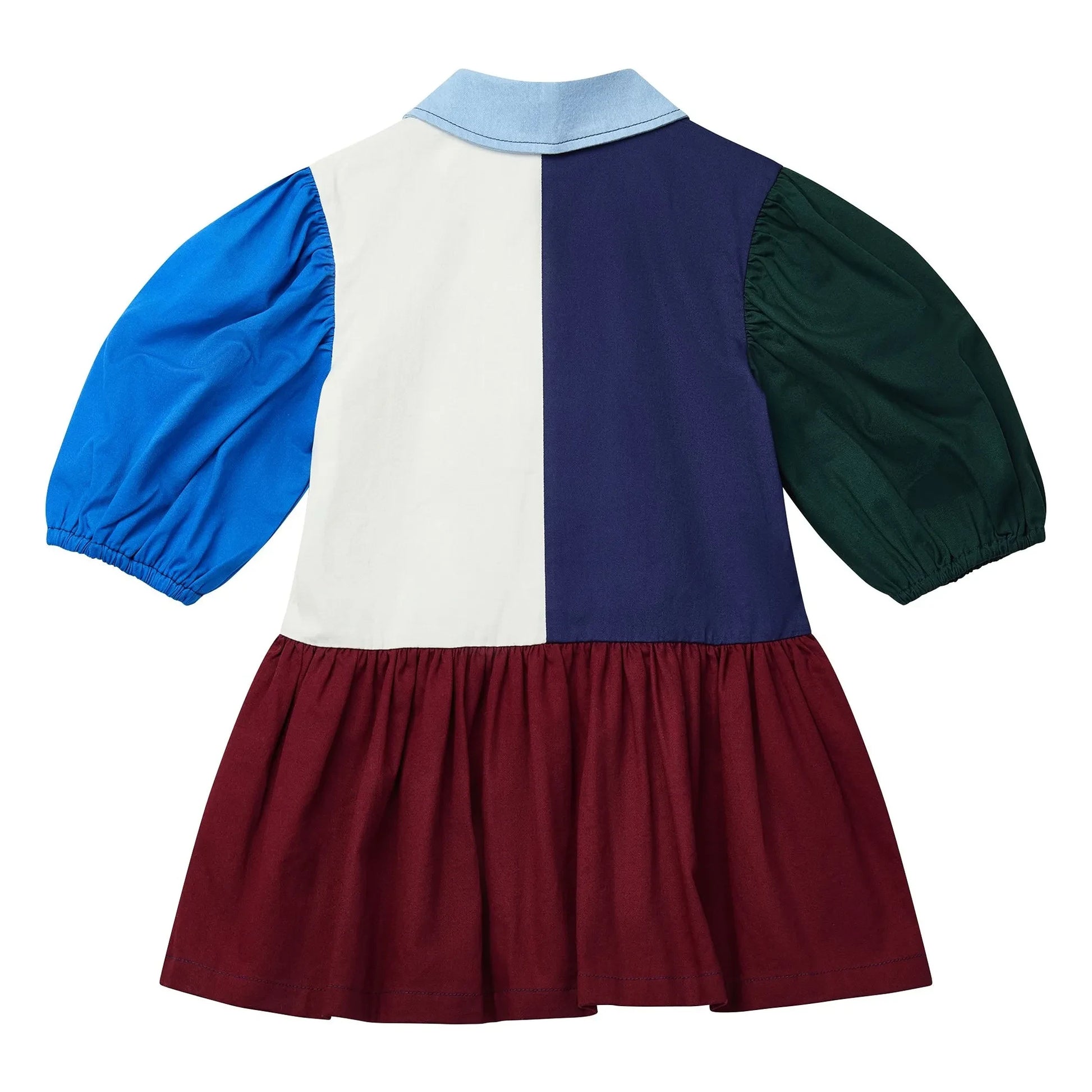 Wynken - Beau Collar dress | Blue