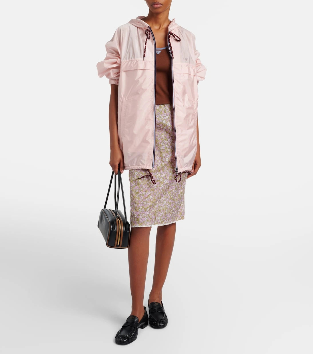 Prada - Re-Nylon hooded jacket