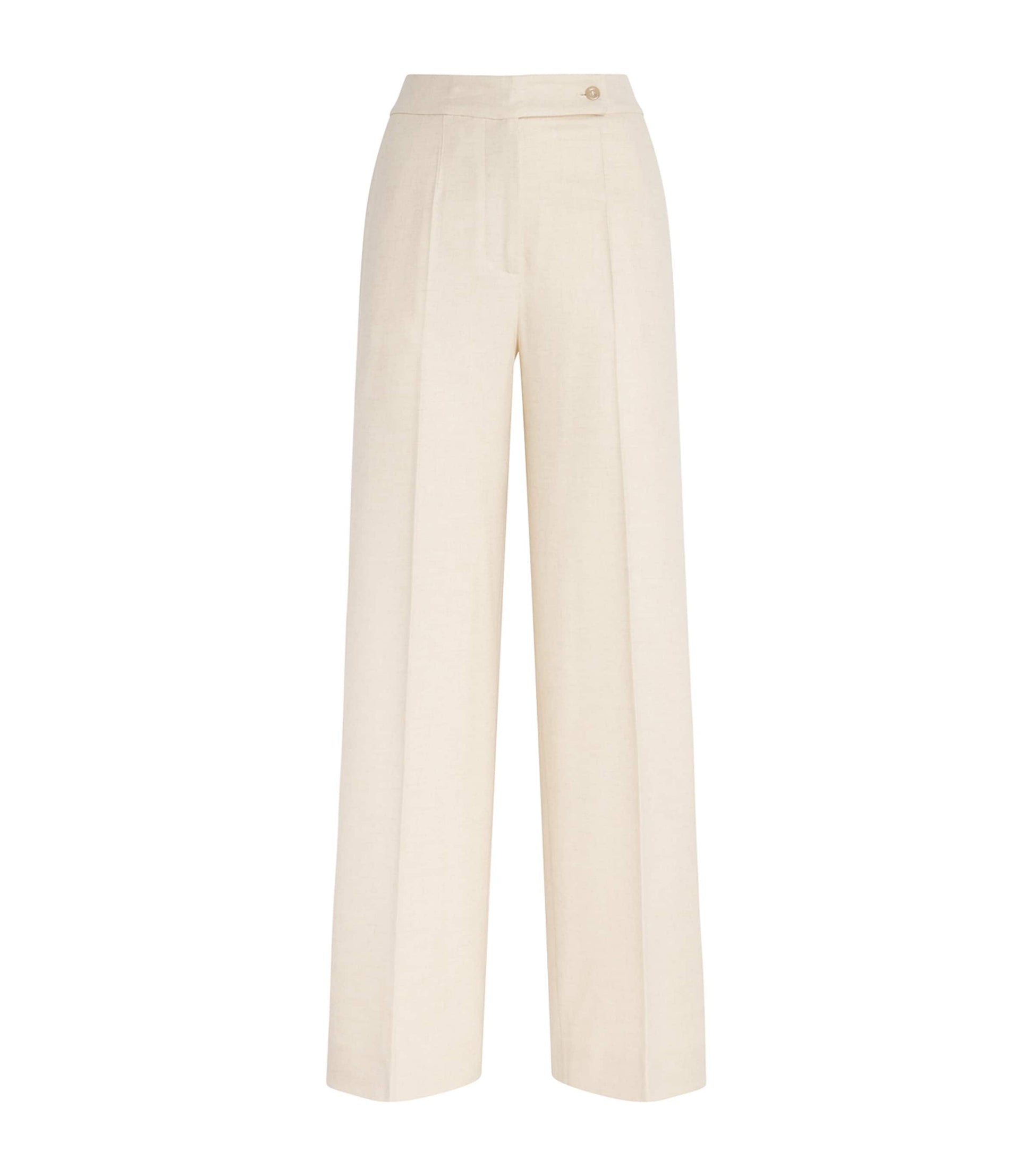 Cashmere Straight Tailored Trousers