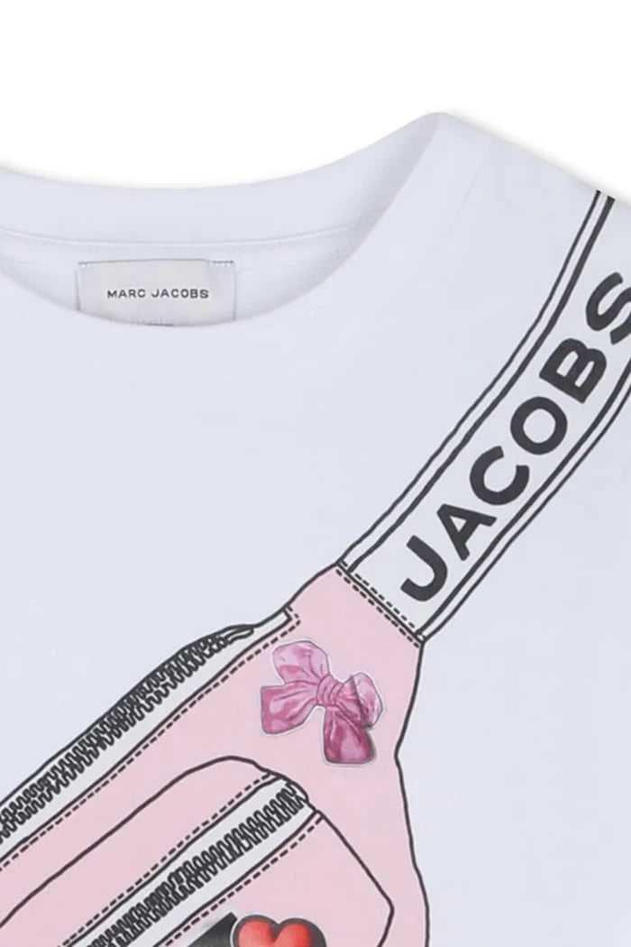 Детска памучна тениска Marc Jacobs