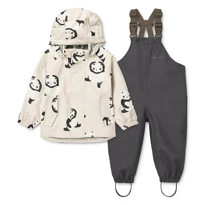 Детско яке и панталон Liewood Manu Rainwear Set