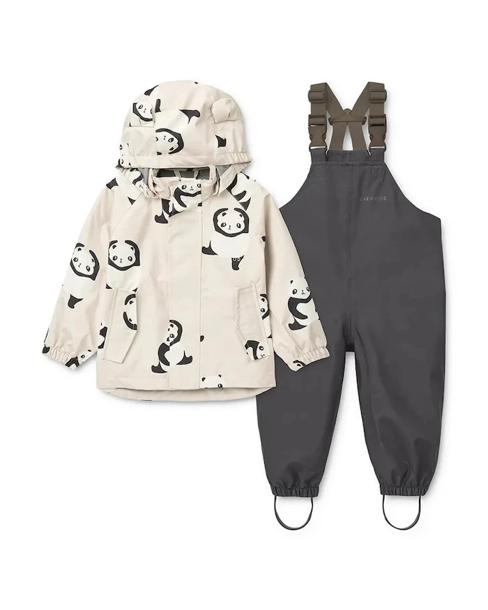 Liewood Manu Rainwear Set Çocuk Yağmurluk ve Pantolon