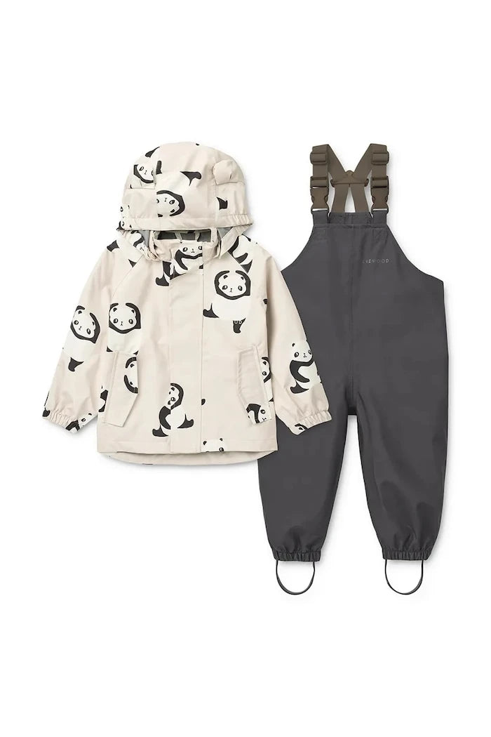 Liewood Manu Rainwear Set Çocuk Yağmurluk ve Pantolon