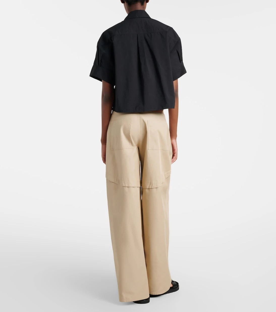Loewe - Paula's Ibiza cotton wide-leg pants