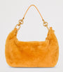 Medium Shearling Sync Shoulder Bag