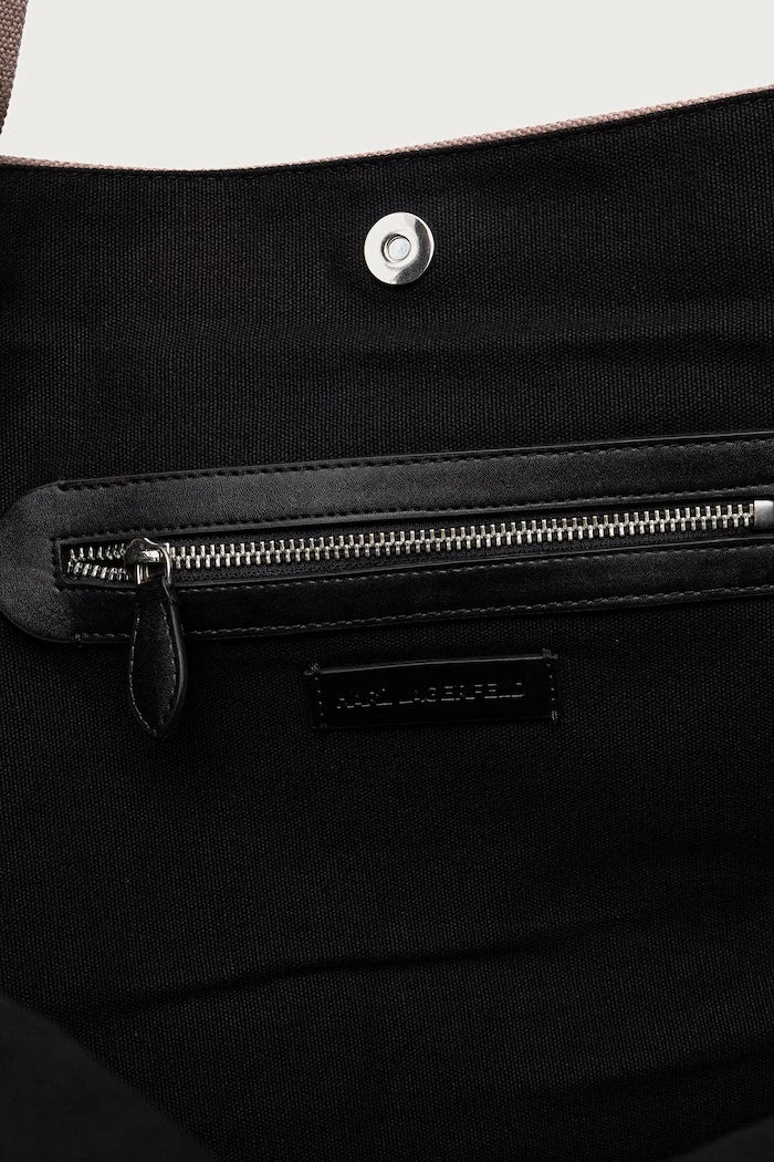 Pamuklu tote kadın çantası K/ESSENTIAL
