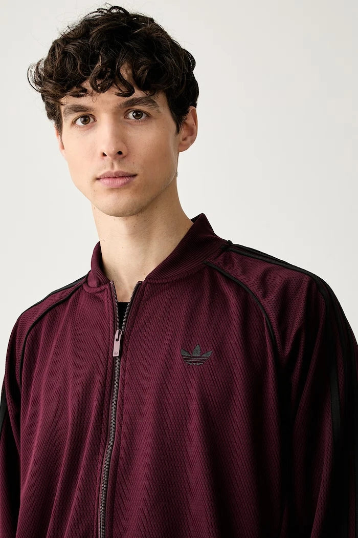 adidas Originals Erkek Fermuarlı Sweatshirt SST Adicolor Classic Mesh