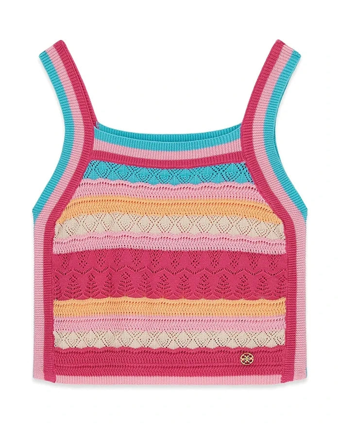 Guess çocuklar için pamuklu askılı bluz