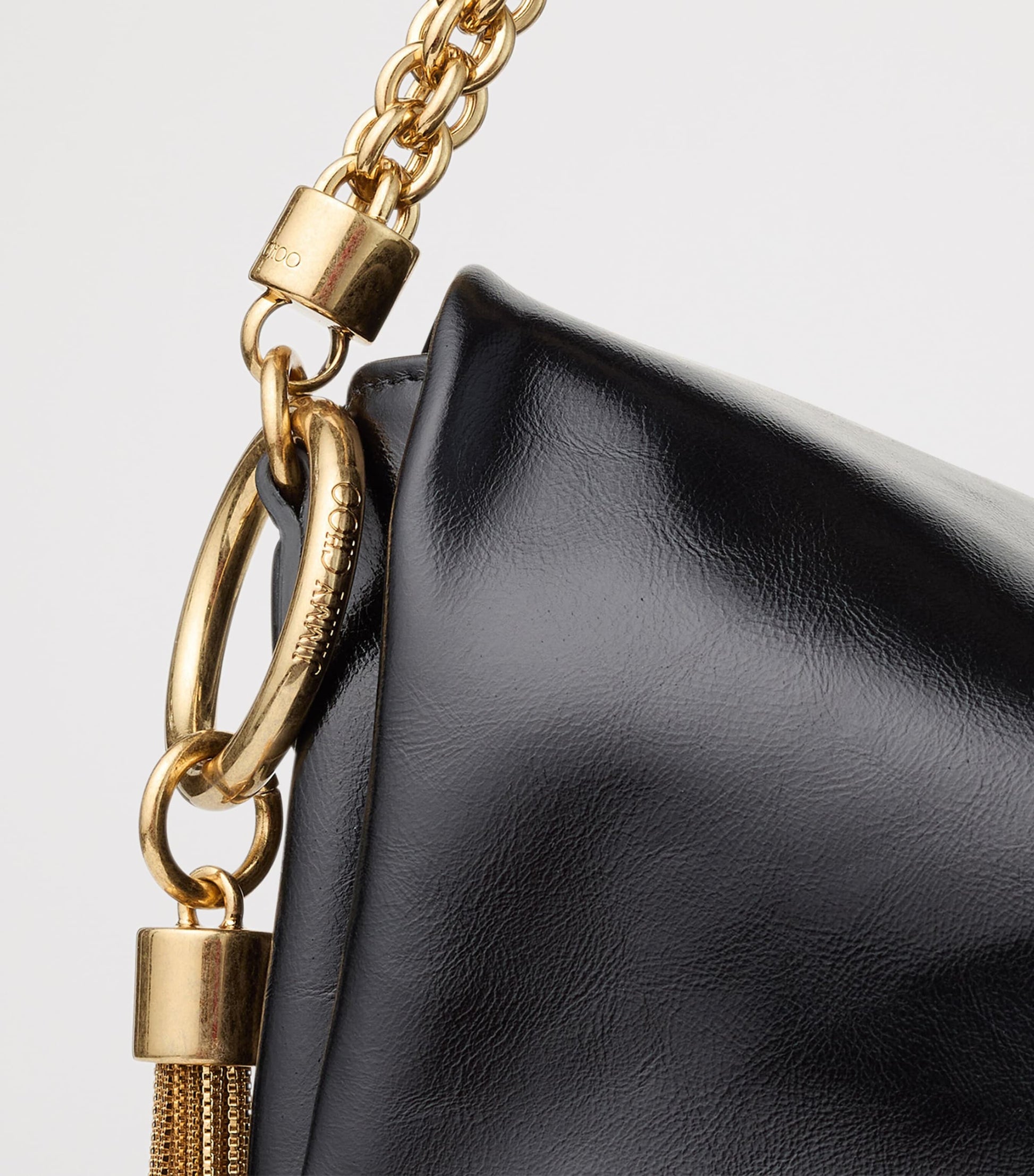 Jimmy Choo Multi Leather Callie Flap Shoulder Bag