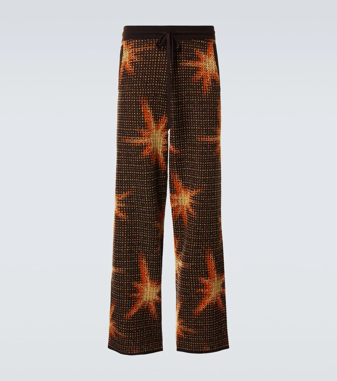 Dries Van Noten - Printed wool-blend sweatpants