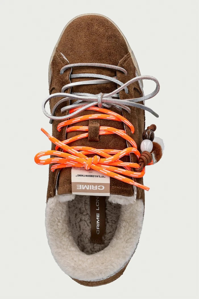 Crime London SNEAKERINA kadın süet sneaker