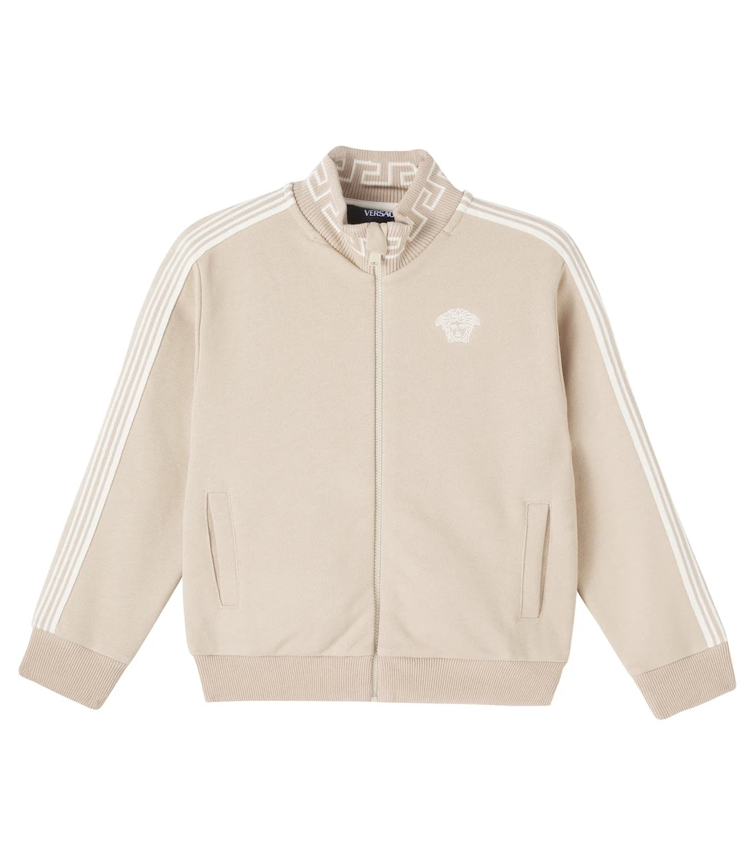 Versace Kids - Medusa cotton fleece track jacket