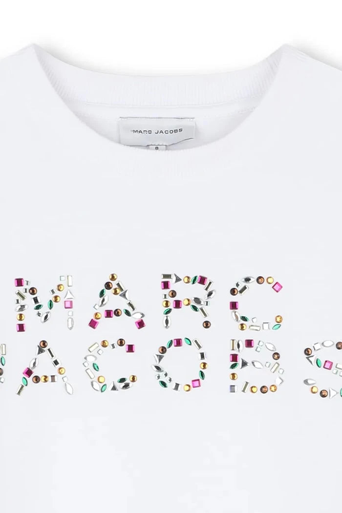 Детска памучна тениска Marc Jacobs