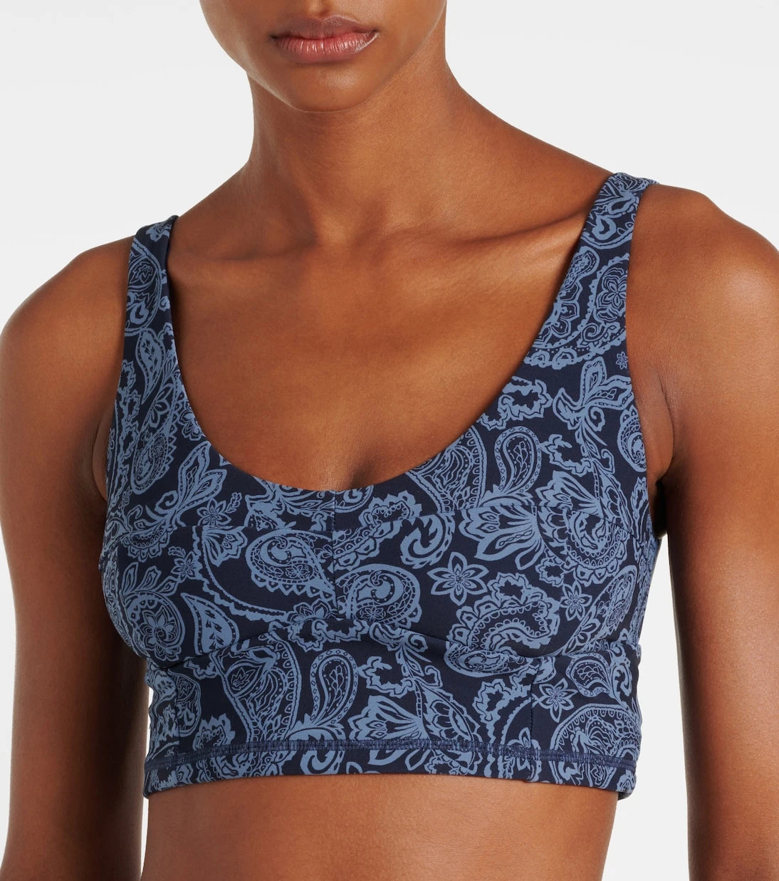 The Upside - Peached Jade paisley sports bra