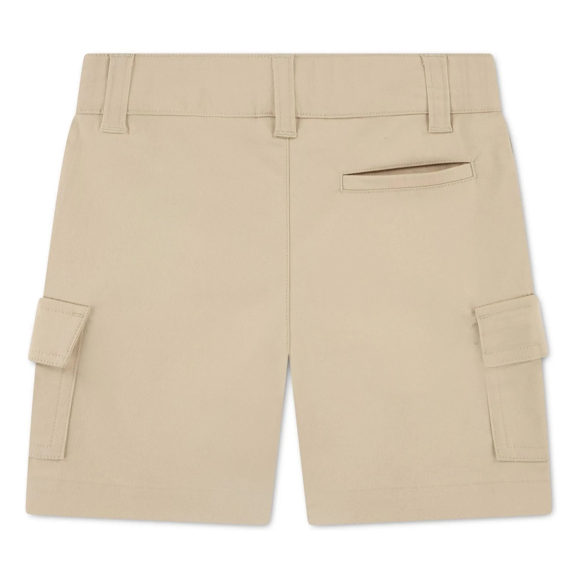 Lacoste - Organic Cotton Cargo Bermuda Shorts | Beige