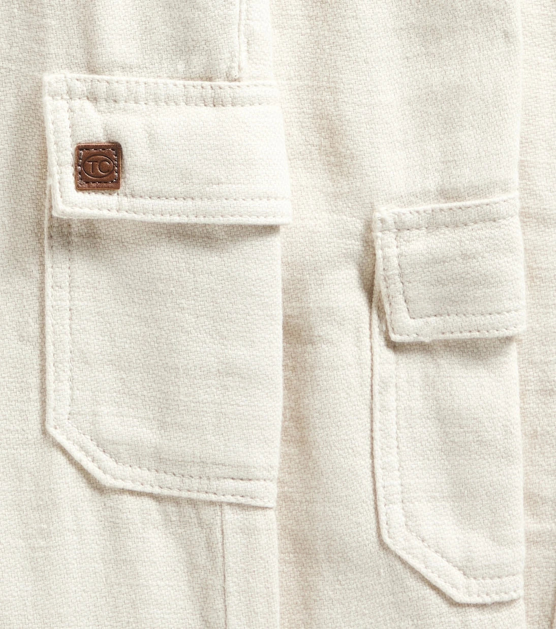 Tartine et Chocolat - Cotton and linen cargo pants