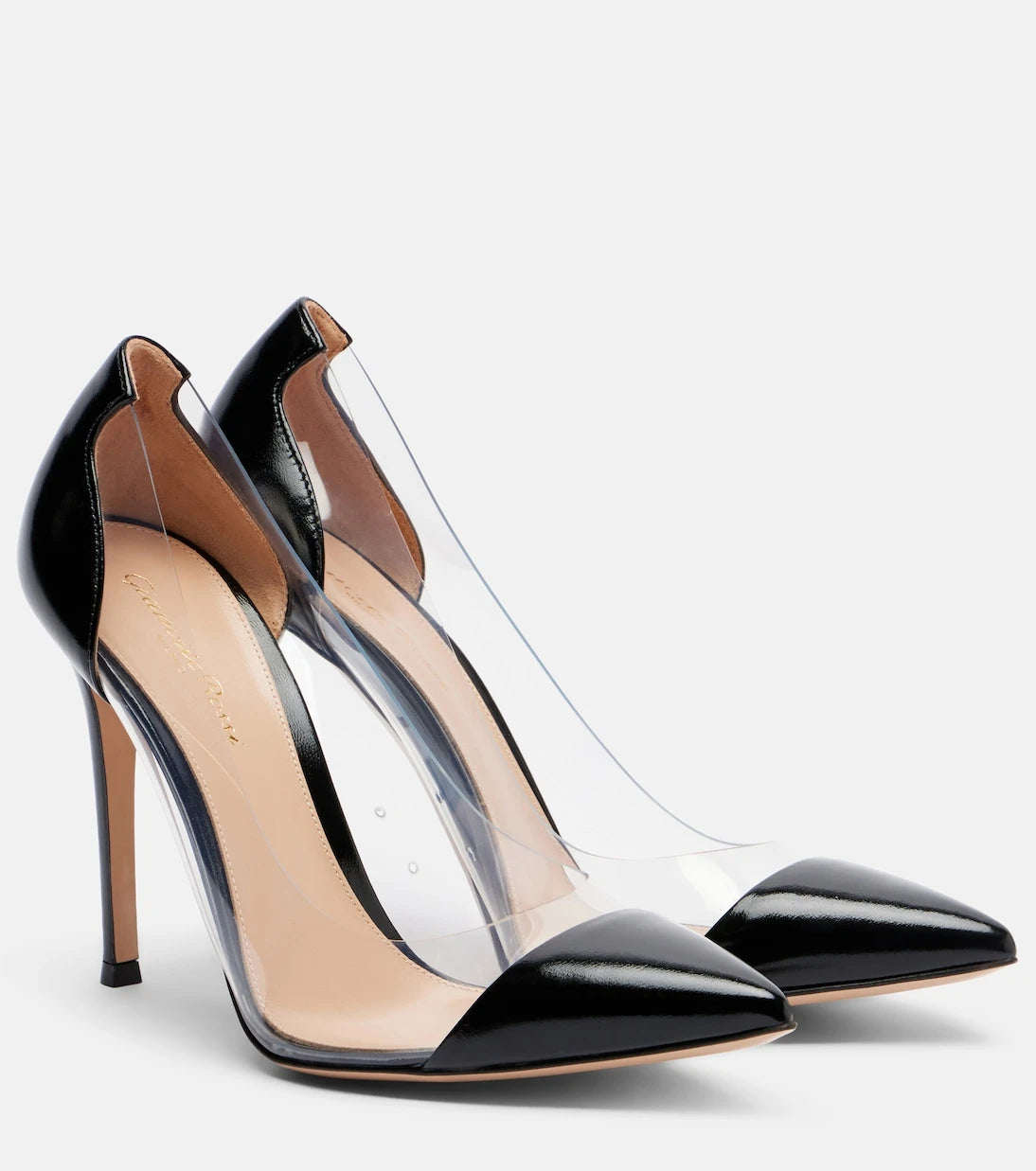 Gianvito Rossi - Gianvito leather-trimmed pumps