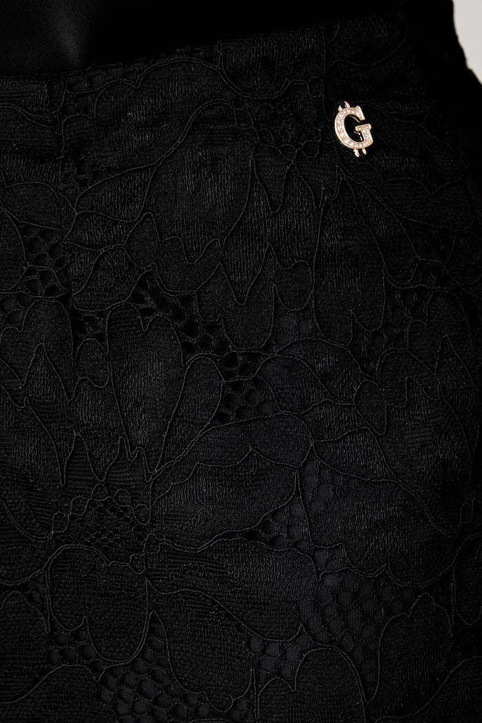 Guess KATRINA dantelalı kalem etek