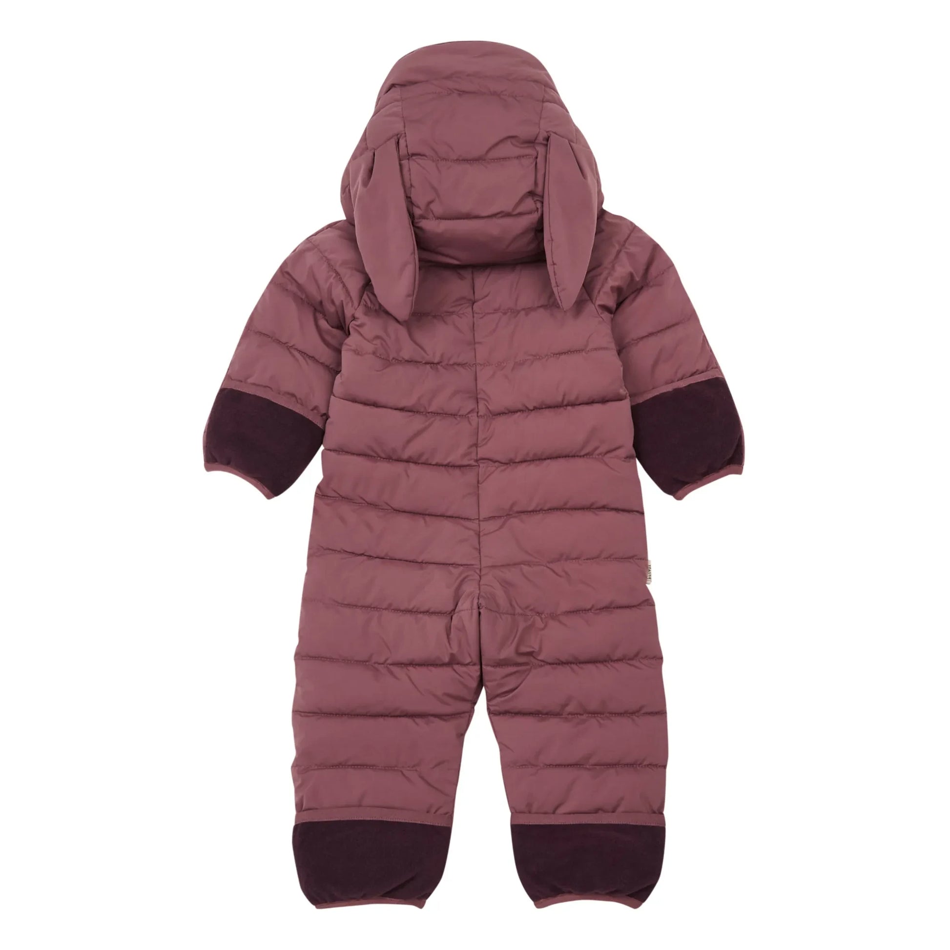Töastie - Cloud  Recycled Polyester Baby Snowsuit | Dusty Pink