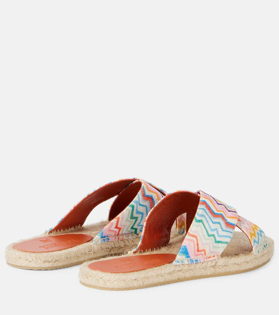 Missoni - صنادل إسبادريل بنمط متعرج