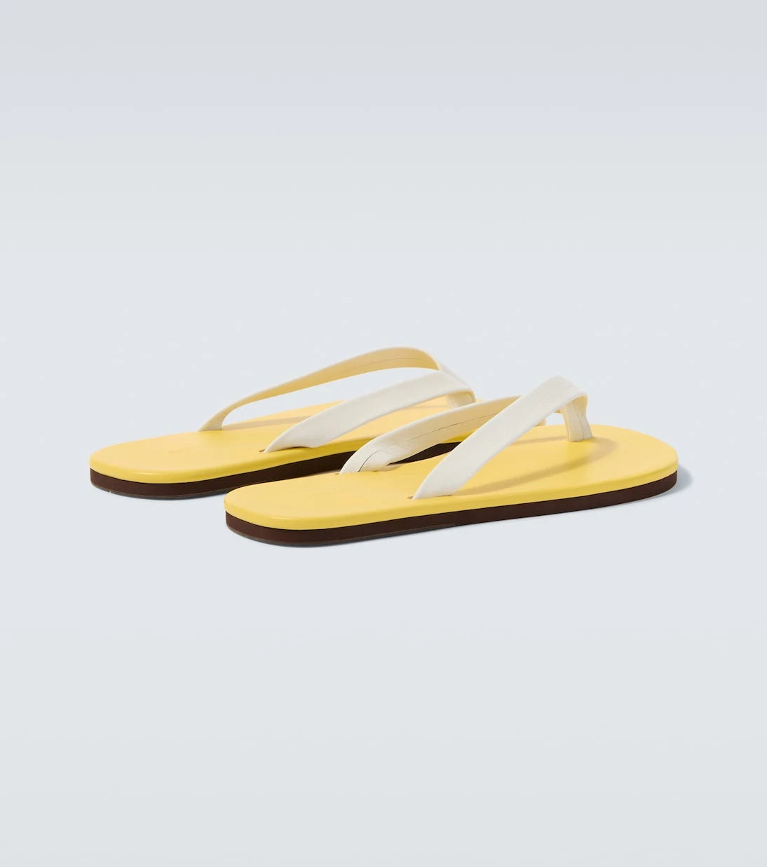 Auralee - Leather thong sandals