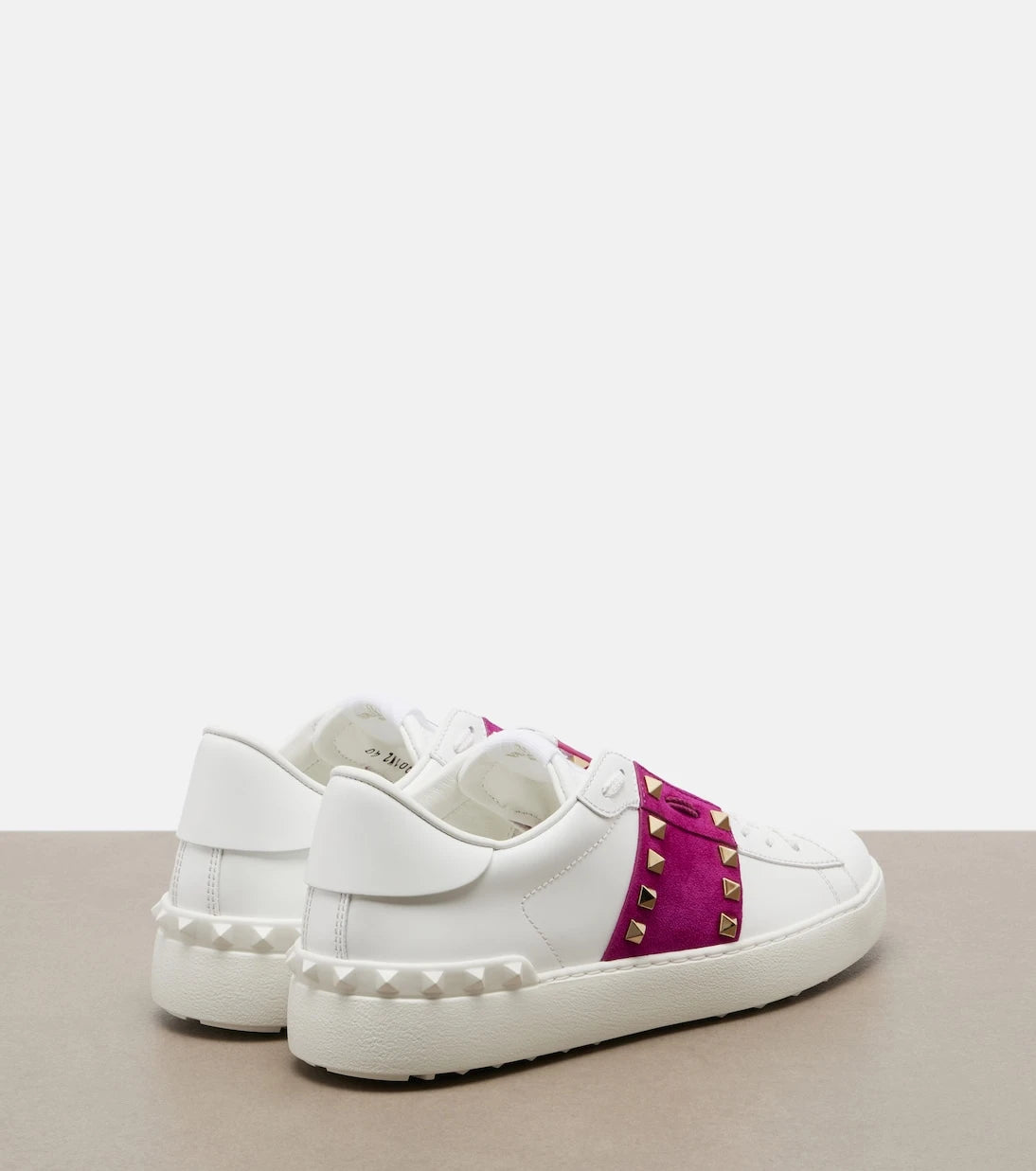 Valentino Garavani - Rockstud Untitled leather sneakers