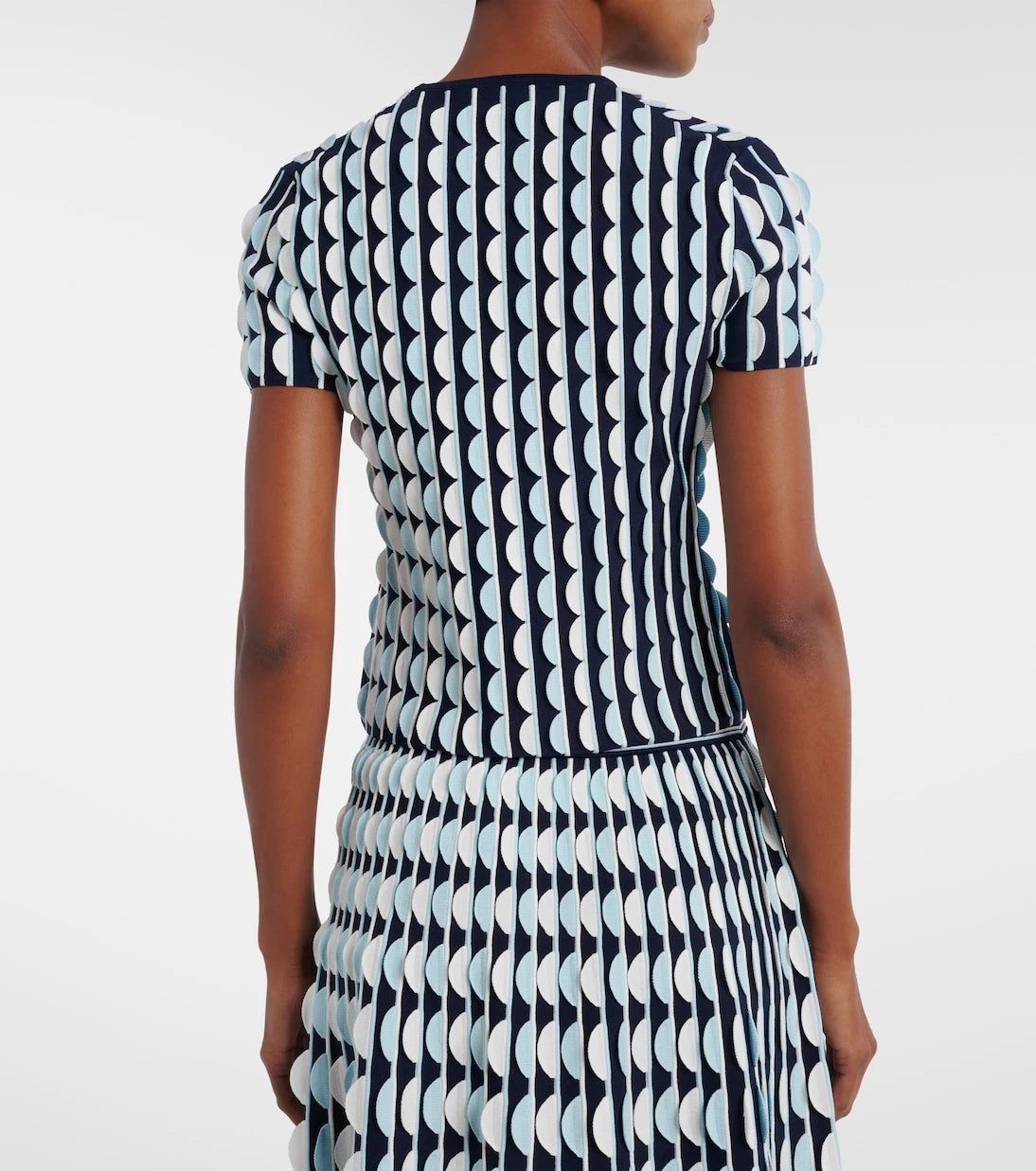 Simkhai - Kendra knitted scalloped top