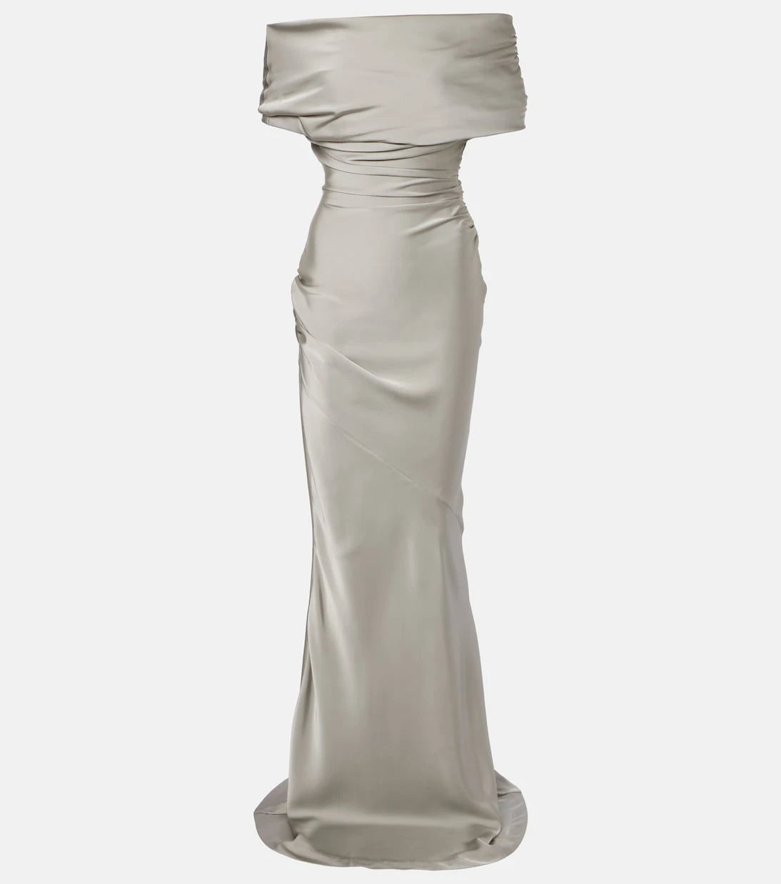 Entire Studios - Off-shoulder satin gown