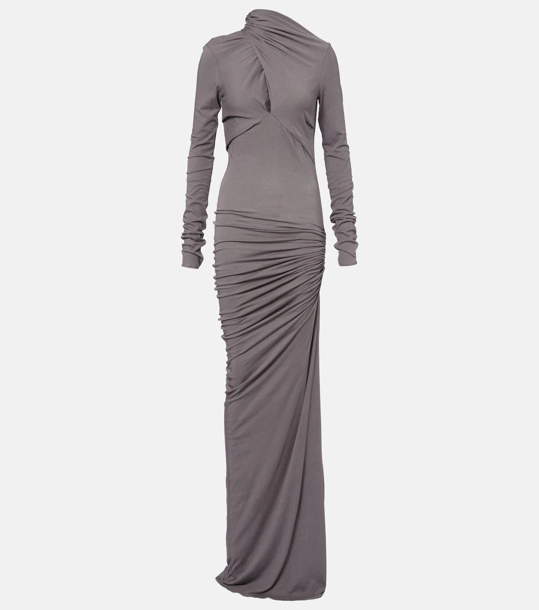 Entire Studios - Draped ruched cotton-blend gown